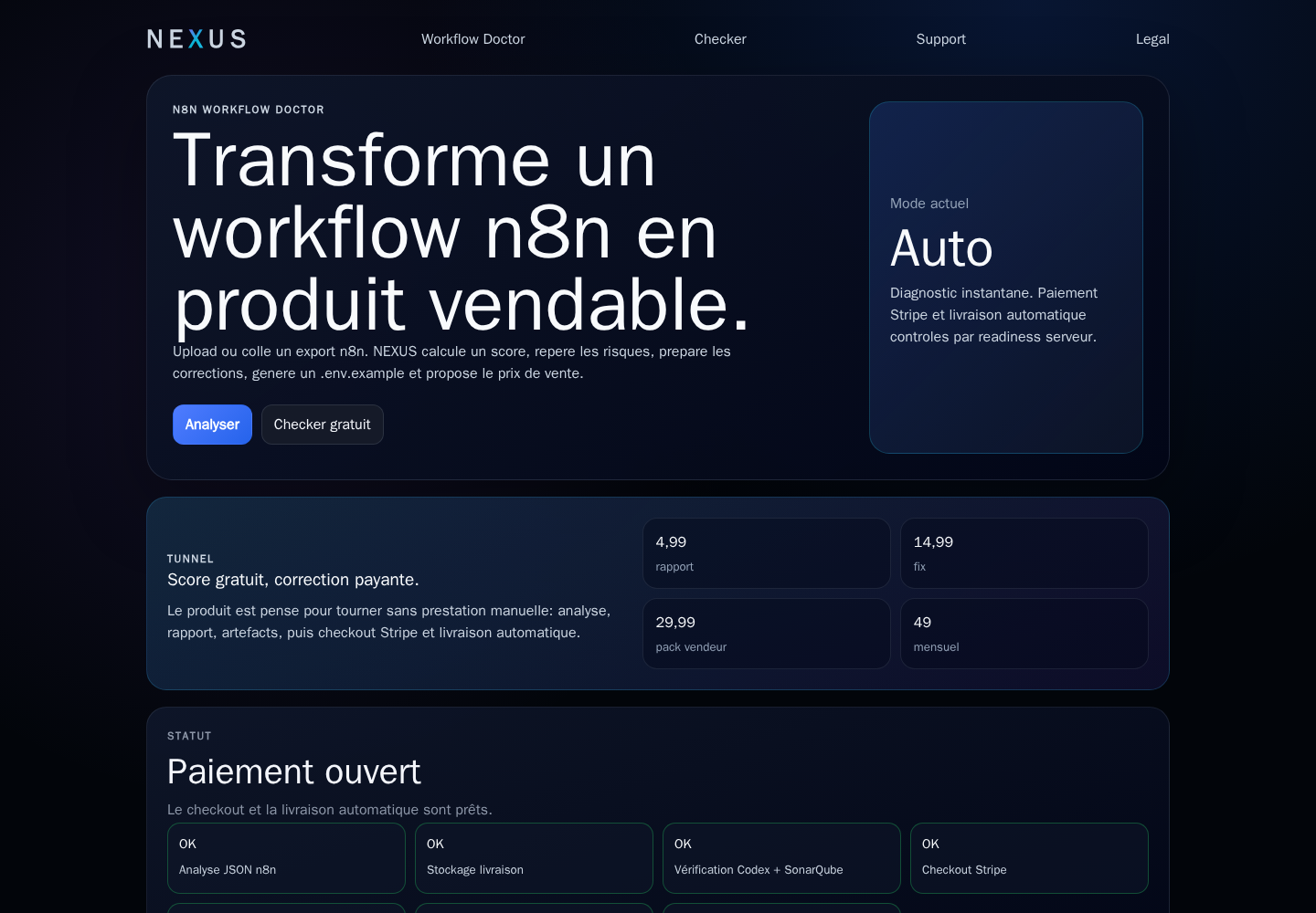 Workflow Doctor Preflight Audit Workflow Doctor Preflight Audit — featured n8n automation workflow template